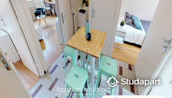 Colocation tudiante Studio à Lyon 3me arrondissement (69003)