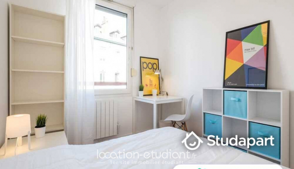 Colocation �tudiante Studio &agrave; Lyon 3�me arrondissement (69003)
