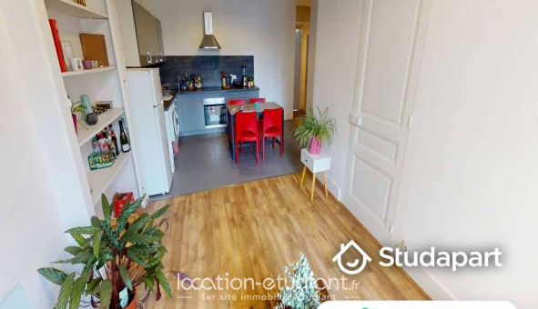 Colocation �tudiante Studio &agrave; Lyon 3�me arrondissement (69003)