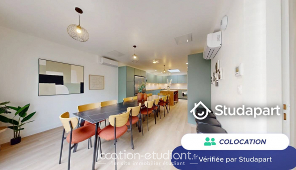 Colocation �tudiante Studio &agrave; Lyon 3�me arrondissement (69003)