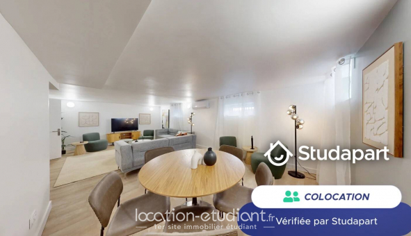 Colocation �tudiante Studio &agrave; Lyon 3�me arrondissement (69003)