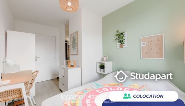Colocation tudiante T4 à Lyon 3me arrondissement (69003)