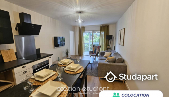 Colocation �tudiante Studio &agrave; Lyon 3�me arrondissement (69003)