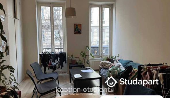 Colocation �tudiante Studio &agrave; Lyon 3�me arrondissement (69003)