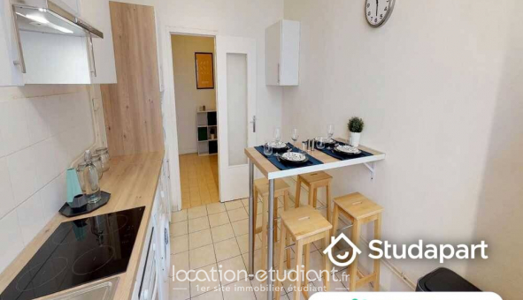 Colocation �tudiante Studio &agrave; Lyon 3�me arrondissement (69003)