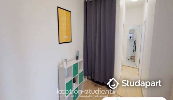 Colocation �tudiante Studio &agrave; Lyon 3�me arrondissement (69003)