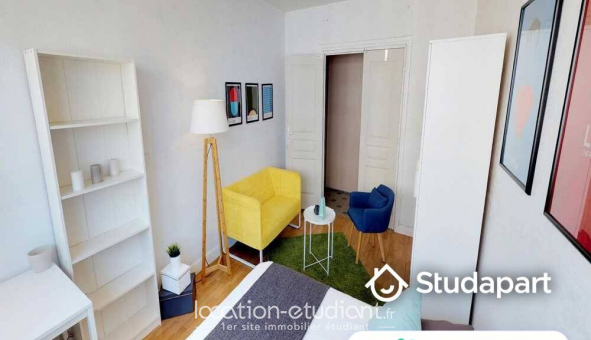 Colocation �tudiante Studio &agrave; Lyon 3�me arrondissement (69003)