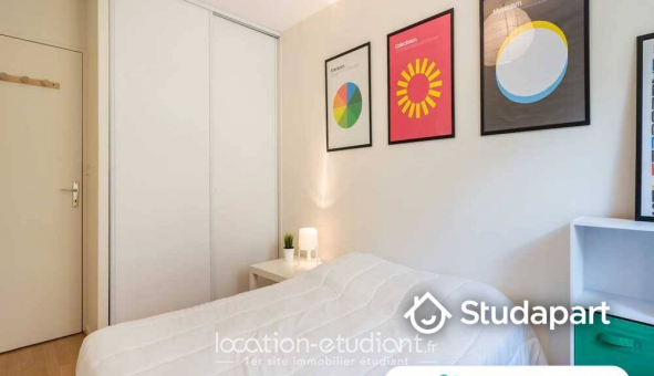 Colocation �tudiante Studio &agrave; Lyon 3�me arrondissement (69003)