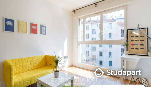Colocation �tudiante Studio &agrave; Lyon 3�me arrondissement (69003)