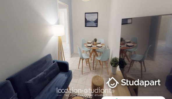 Colocation �tudiante Studio &agrave; Lyon 3�me arrondissement (69003)