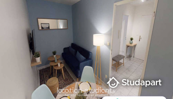 Colocation �tudiante Studio &agrave; Lyon 3�me arrondissement (69003)