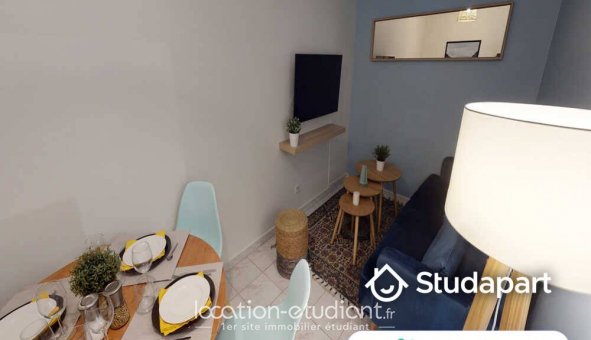 Colocation �tudiante Studio &agrave; Lyon 3�me arrondissement (69003)