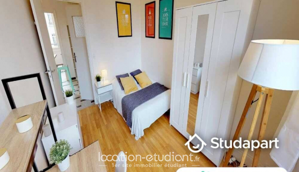 Colocation �tudiante Studio &agrave; Lyon 3�me arrondissement (69003)