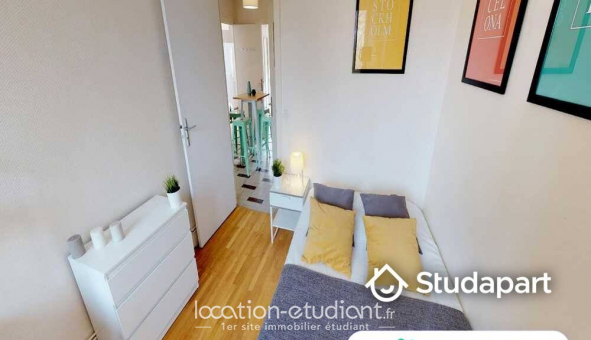 Colocation �tudiante Studio &agrave; Lyon 3�me arrondissement (69003)