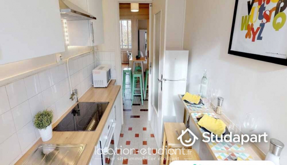 Colocation �tudiante Studio &agrave; Lyon 3�me arrondissement (69003)