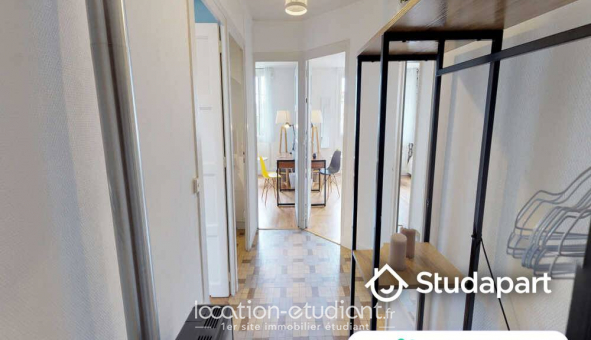 Colocation �tudiante Studio &agrave; Lyon 3�me arrondissement (69003)