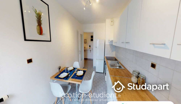 Colocation �tudiante Studio &agrave; Lyon 3�me arrondissement (69003)