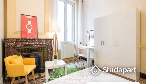 Colocation �tudiante Studio &agrave; Lyon 3�me arrondissement (69003)