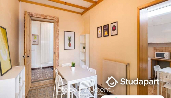 Colocation �tudiante Studio &agrave; Lyon 3�me arrondissement (69003)