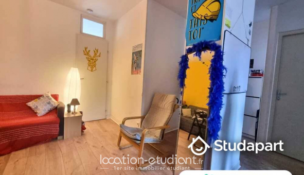 Colocation �tudiante Studio &agrave; Lyon 3�me arrondissement (69003)