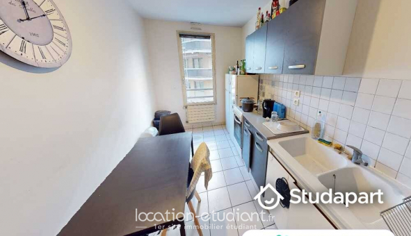 Colocation �tudiante Studio &agrave; Lyon 3�me arrondissement (69003)