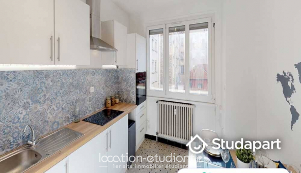 Colocation �tudiante Studio &agrave; Lyon 3�me arrondissement (69003)