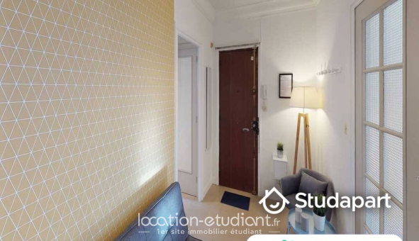 Colocation �tudiante Studio &agrave; Lyon 3�me arrondissement (69003)