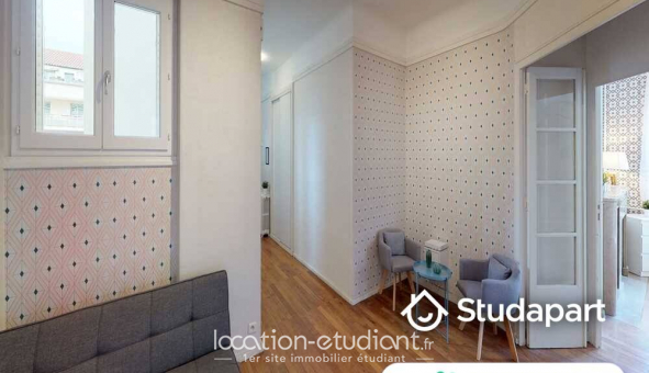 Colocation �tudiante Studio &agrave; Lyon 3�me arrondissement (69003)
