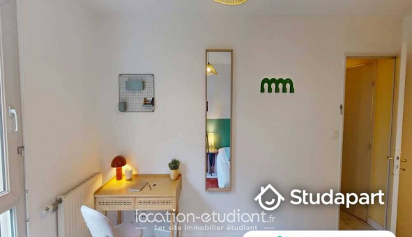 Colocation �tudiante Studio &agrave; Lyon 3�me arrondissement (69003)