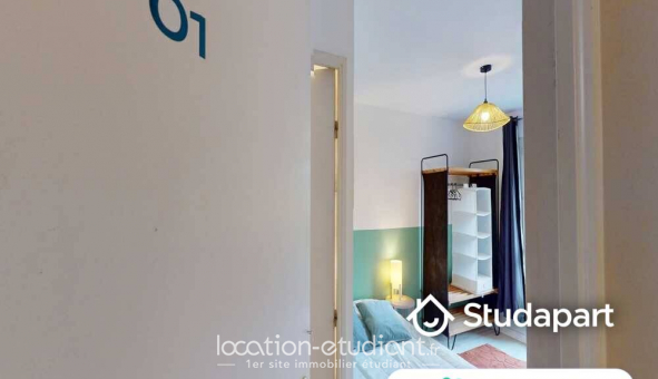 Colocation �tudiante Studio &agrave; Lyon 3�me arrondissement (69003)