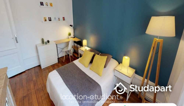 Colocation �tudiante Studio &agrave; Lyon 3�me arrondissement (69003)