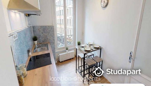 Colocation �tudiante Studio &agrave; Lyon 3�me arrondissement (69003)
