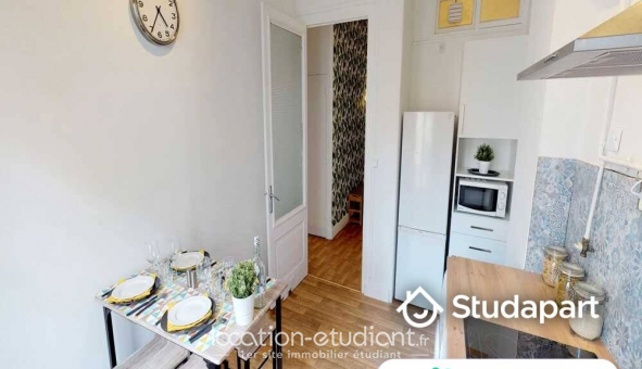 Colocation �tudiante Studio &agrave; Lyon 3�me arrondissement (69003)