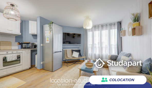 Colocation tudiante T4 à Lyon 3me arrondissement (69003)