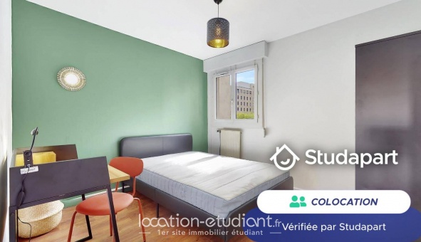 Colocation �tudiante T4 &agrave; Lyon 3�me arrondissement (69003)