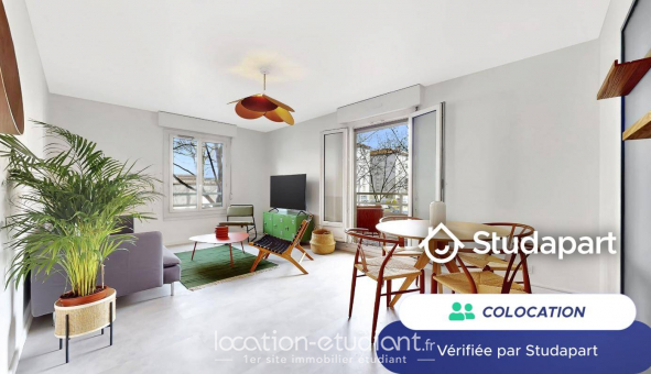 Colocation �tudiante T4 &agrave; Lyon 3�me arrondissement (69003)