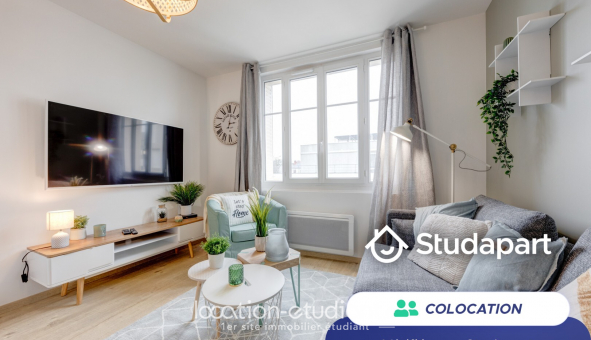 Colocation �tudiante T4 &agrave; Lyon 3�me arrondissement (69003)