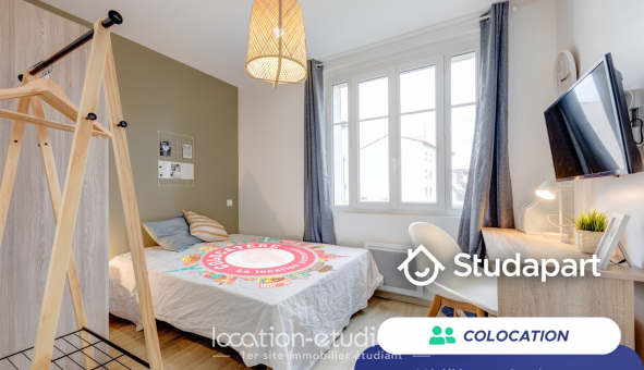 Colocation �tudiante T4 &agrave; Lyon 3�me arrondissement (69003)