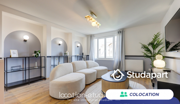 Colocation �tudiante T4 &agrave; Lyon 3�me arrondissement (69003)