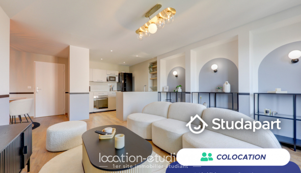 Colocation �tudiante T4 &agrave; Lyon 3�me arrondissement (69003)