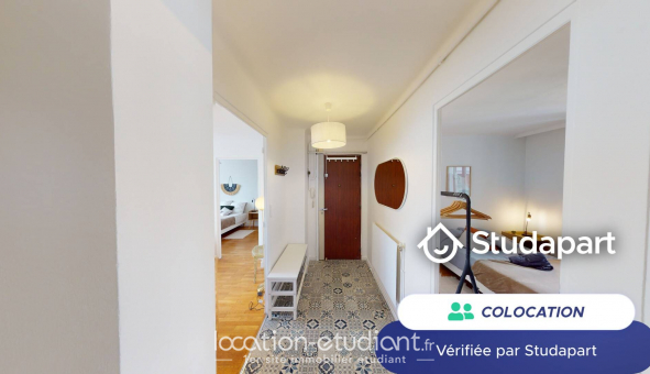 Colocation tudiante Studio à Lyon 4me arrondissement (69004)