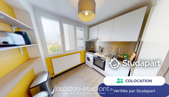 Colocation tudiante Studio à Lyon 4me arrondissement (69004)