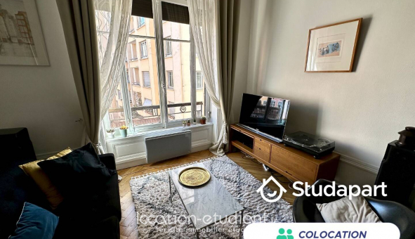 Colocation tudiante Studio à Lyon 4me arrondissement (69004)