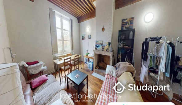 Colocation �tudiante Studio &agrave; Lyon 4�me arrondissement (69004)