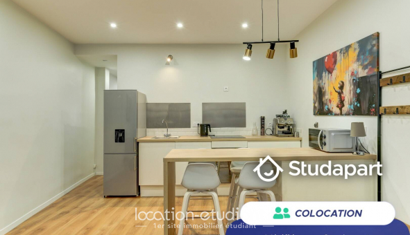 Colocation �tudiante Studio &agrave; Lyon 5�me arrondissement (69005)
