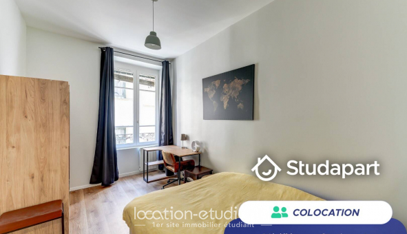 Colocation �tudiante Studio &agrave; Lyon 5�me arrondissement (69005)