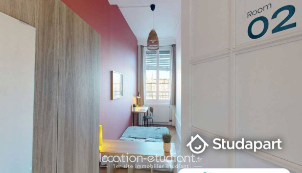 Colocation �tudiante Studio &agrave; Lyon 5�me arrondissement (69005)