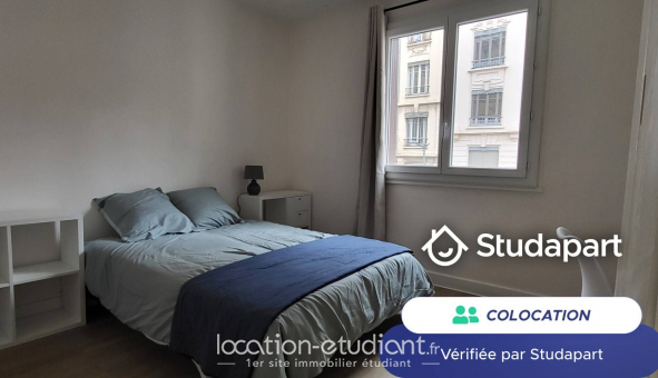 Colocation tudiante Studio à Lyon 6me arrondissement (69006)