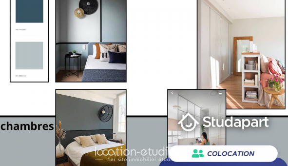 Colocation tudiante Studio à Lyon 6me arrondissement (69006)