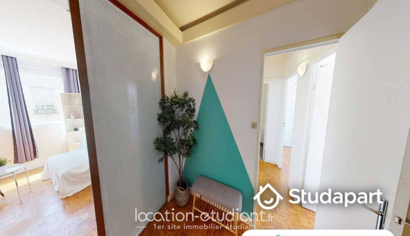 Colocation tudiante Studio à Lyon 6me arrondissement (69006)